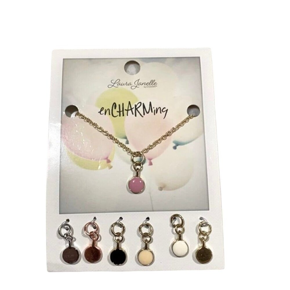 Laura Janelle enCharming Necklace with 7 Charms Pendant